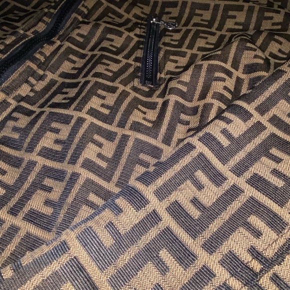 Authentic Fendi Zucca Jacket Vintaged FF Monogram - Picture 6 of 9